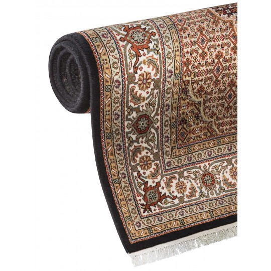 Tapete Persa Tabriz Preto