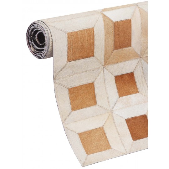 Tapete Couro Maranon Redondo - Personalizável