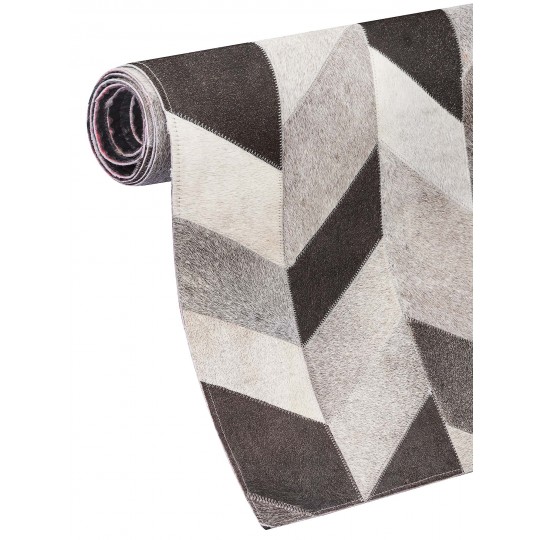 Tapete Couro Niger Redondo - Personalizável