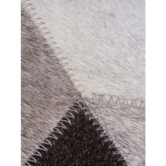 Tapete Couro Niger Redondo - Personalizável