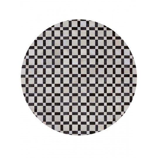 Tapete Couro Pranto Redondo - Personalizável