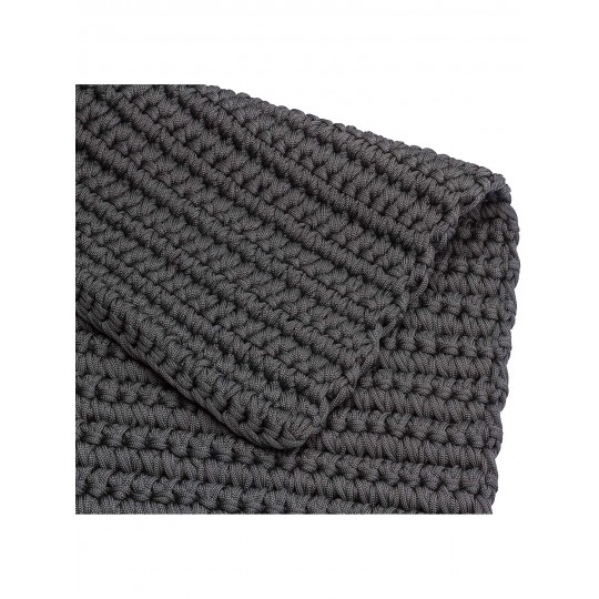 Tapete Tear Corda Náutica TD318 Chumbo Redondo - Personalizável