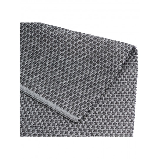 Tapete Tear Corda Náutica TD324 Cinza Redondo - Personalizável