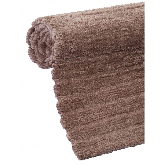 Tapete Tear Confort 8 Marrom Acinzentado Redondo - Personalizável