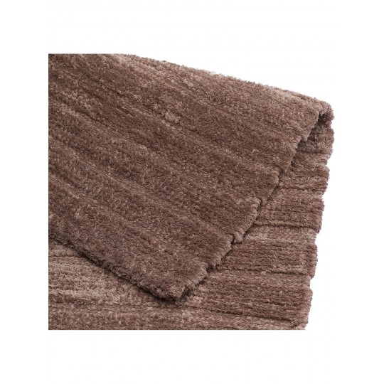 Tapete Tear Confort 8 Marrom Acinzentado Redondo - Personalizável