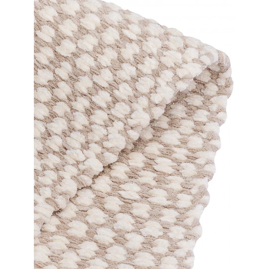 Tapete Tear TD319 Branco e Cinza Redondo - Personalizável