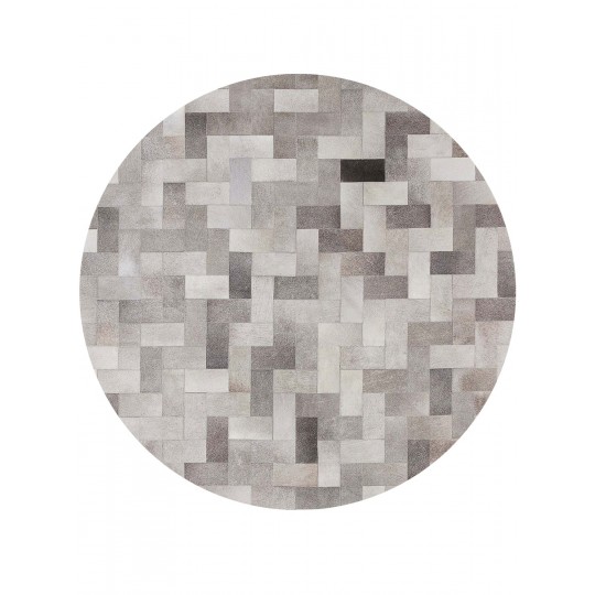 Tapete Couro Mena Redondo - Personalizável