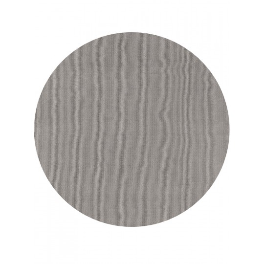 Tapete Tear Corda Náutica Prata Redondo - Personalizável