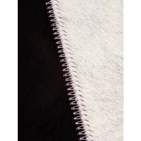 Tapete Couro Loire H Off-White Redondo - Personalizável