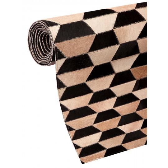 Tapete Couro Rolante Redondo - Personalizável