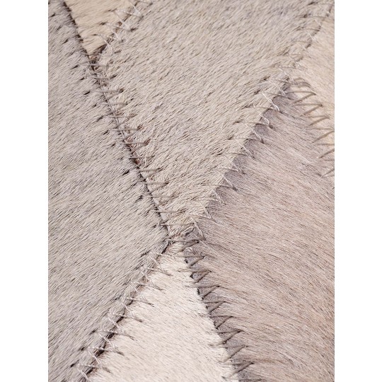 Tapete Couro Aires Gris Grey Redondo - Personalizável