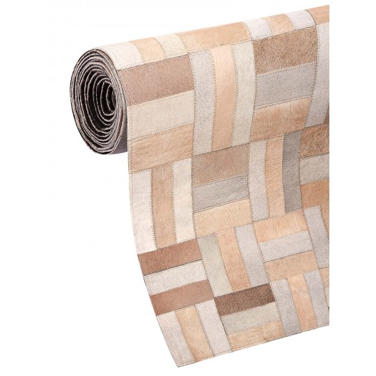 Tapete Couro Algodor (5x15) Redondo - Personalizável