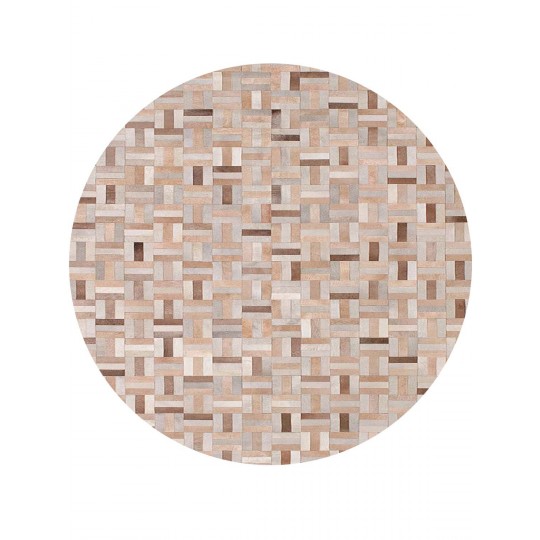 Tapete Couro Algodor (5x15) Redondo - Personalizável