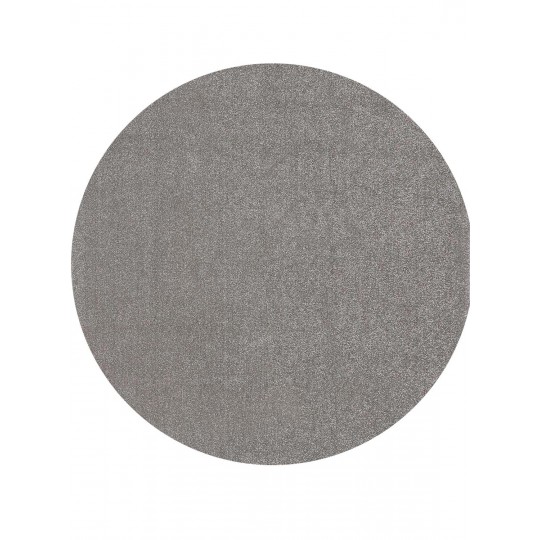 Tapete Relax Cinza Redondo - Personalizável
