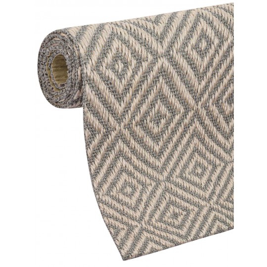 Tapete Sisal Diamante H18 Redondo - Personalizável