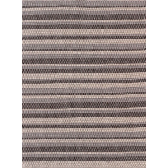 Tapete Tear V&V Listras Cinza Preto e Cru