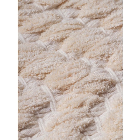 Tapete Tear Escama de Peixe Cru Redondo - Personalizável