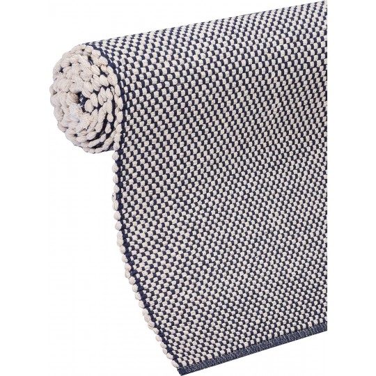 Tapete Tear Cubes Xadrez Marinho - Personalizável