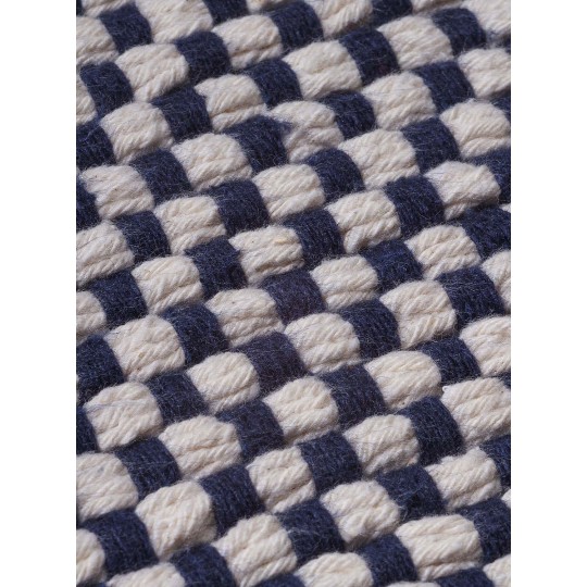 Tapete Tear Cubes Xadrez Marinho - Personalizável