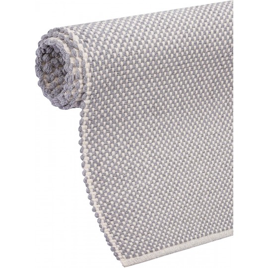 Tapete Tear Cubes Xadrez Cinza - Personalizável