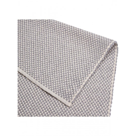 Tapete Tear Cubes Xadrez Cinza - Personalizável