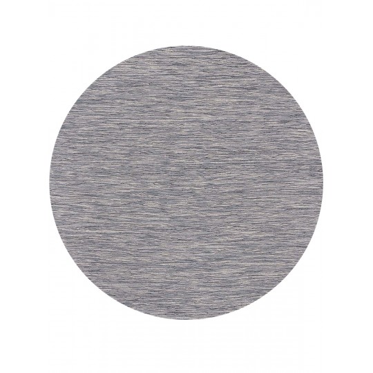 Tapete Tear V&V Azul e Cinza Redondo - Personalizável