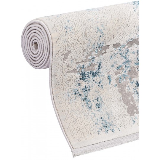 Tapete Esmirna Design 3 Azul - 240x340