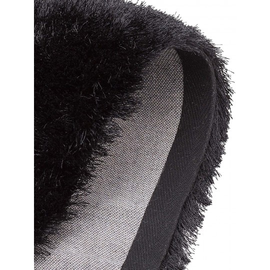 Tapete Shaggy Firenzi Preto - 300x400