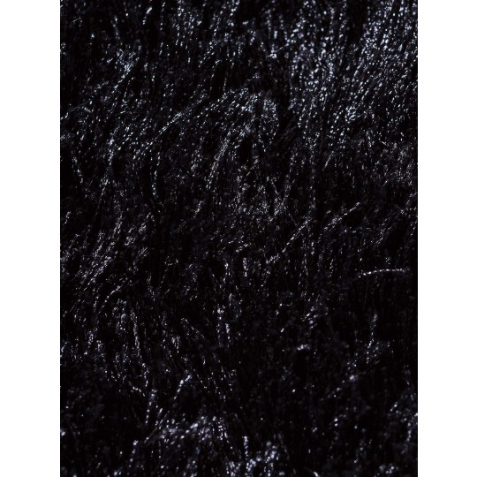 Tapete Shaggy Firenzi Preto - 200x300