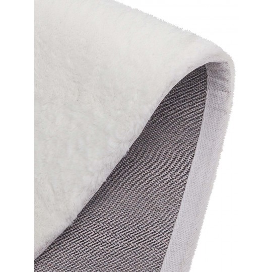 Tapete Pele de Coelho Branco - 050x100