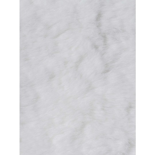 Tapete Pele de Coelho Branco - 200x200