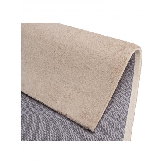 Tapete Pele de Coelho Bege - 200x200