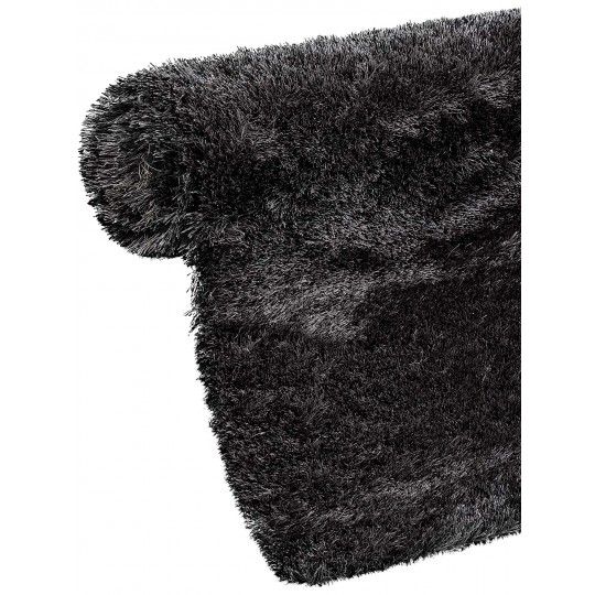 Tapete Shaggy Firenzi Mix Preto - 150x200