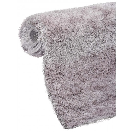 Tapete Shaggy Firenzi Cinza - 250x300