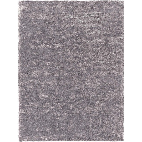 Tapete Shaggy Firenzi Cinza - 300x400