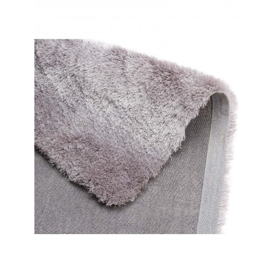 Tapete Shaggy Firenzi Cinza - 200x250
