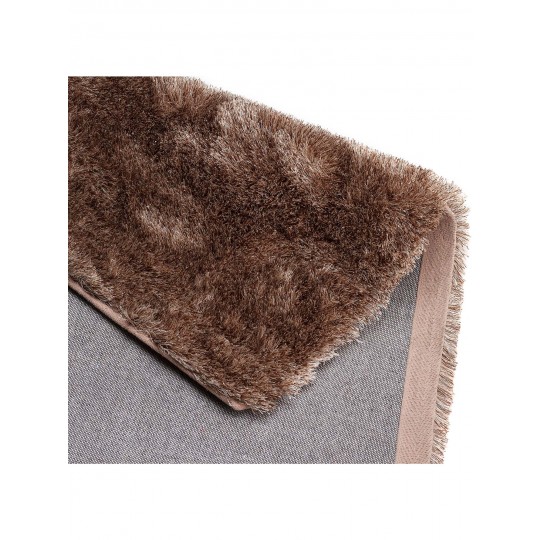 Tapete Shaggy Firenzi Mix Marrom - 250x350