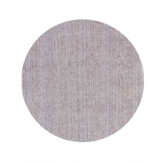 Tapete Marly Cinza Redondo - Personalizável