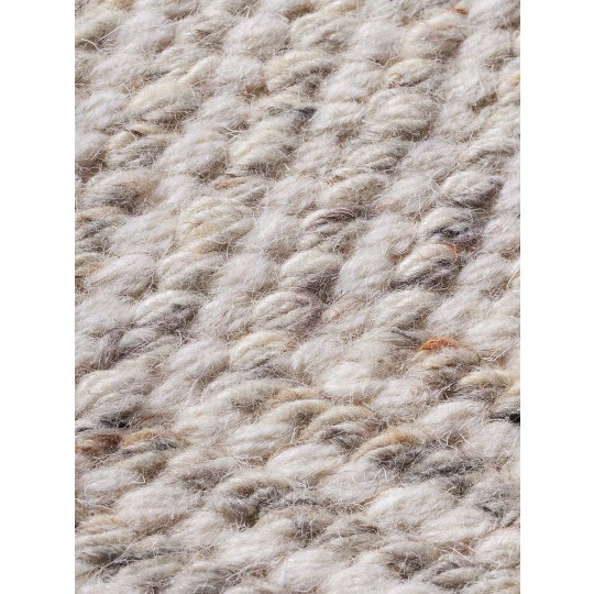 Tapete Kilim Diamond Prata Redondo - Personalizável