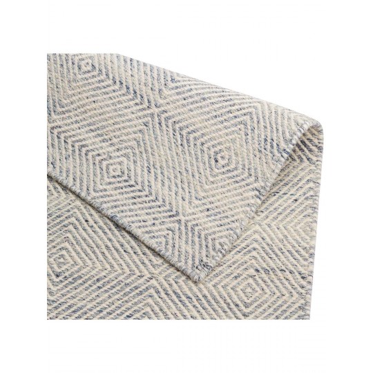 Tapete Kilim Diamond Azul - 200 de diâmetro