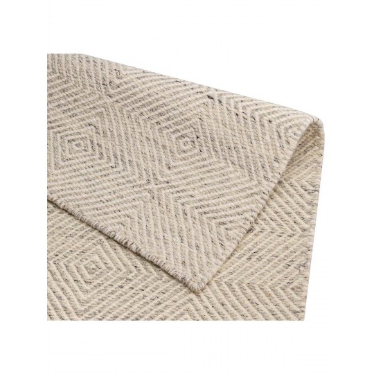 Tapete Kilim Diamond Cinza - 120x450