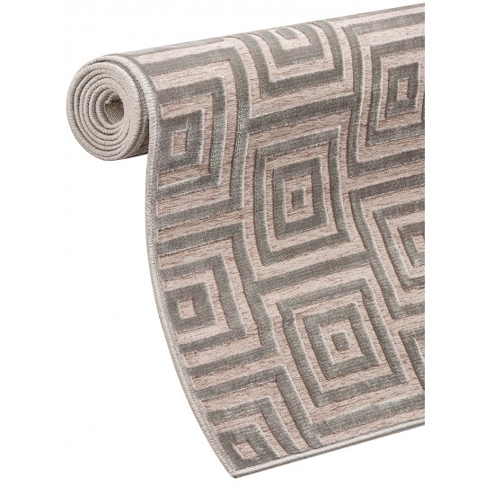 Tapete Alice Quadros Bege