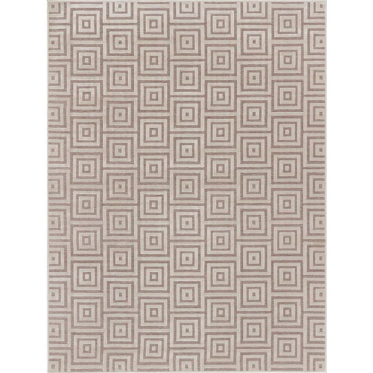 Tapete Alice Quadros Cru - 150x200