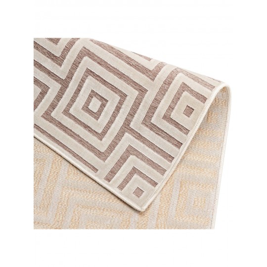 Tapete Alice Quadros Cru - 150x200