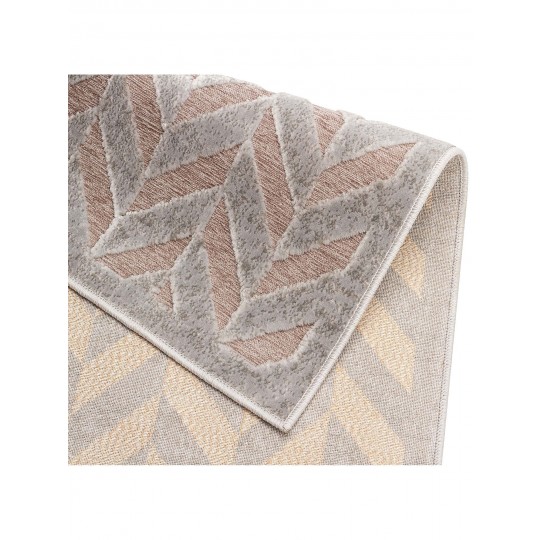 Tapete Alice Flecha Cinza - 250x300