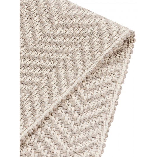 Tapete Tear Plus Escama de Peixe Cinza  - Personalizável