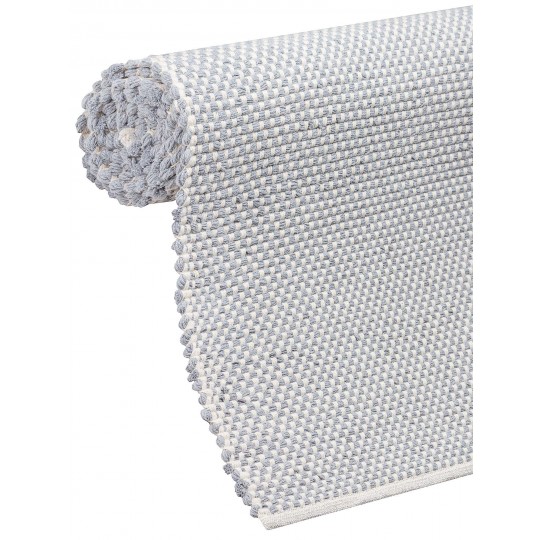 Tapete Tear Cubes Azul Acinzentado