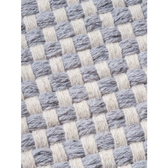 Tapete Tear Cubes Azul Acinzentado