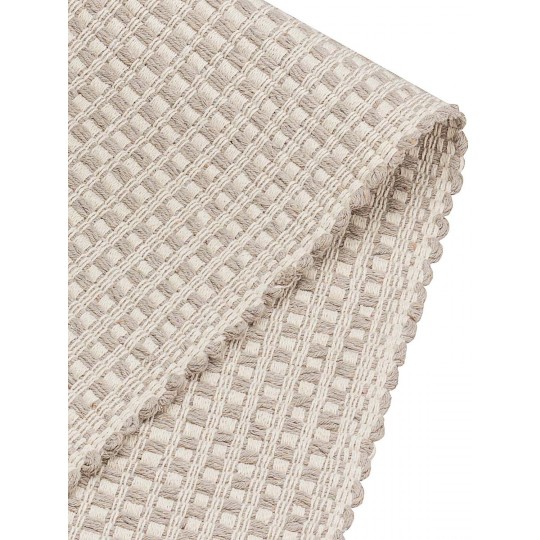 Tapete Tear Vichy Areia  Redondo - Personalizável