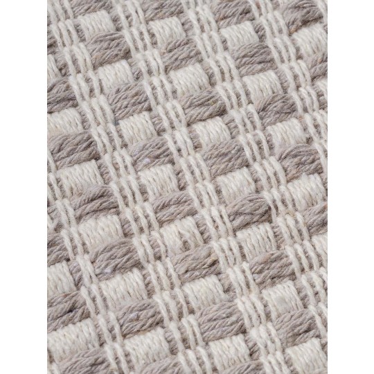 Tapete Tear Vichy Areia  Redondo - Personalizável